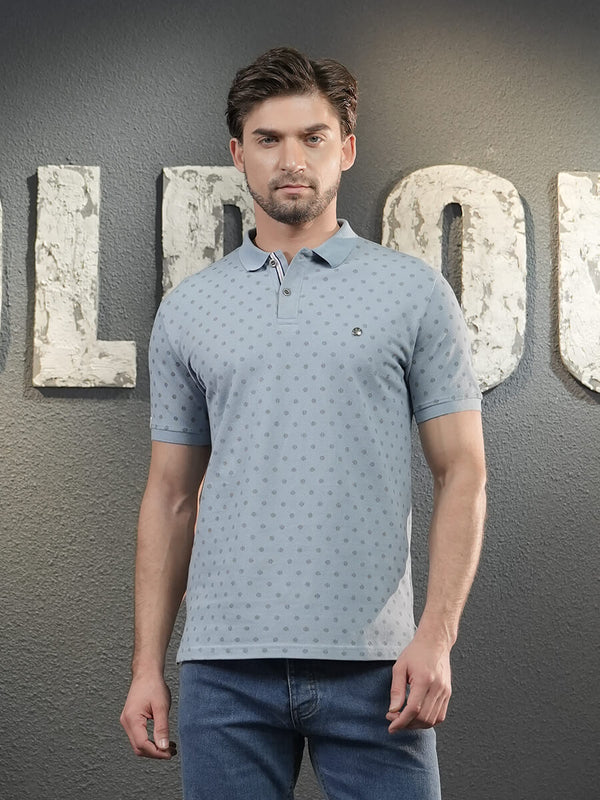 Full-printed short-sleeve polo shirt：for wholesale