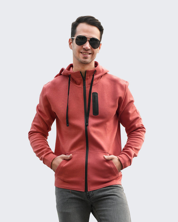 Zipper Hooded Sweatshirt：for wholesale