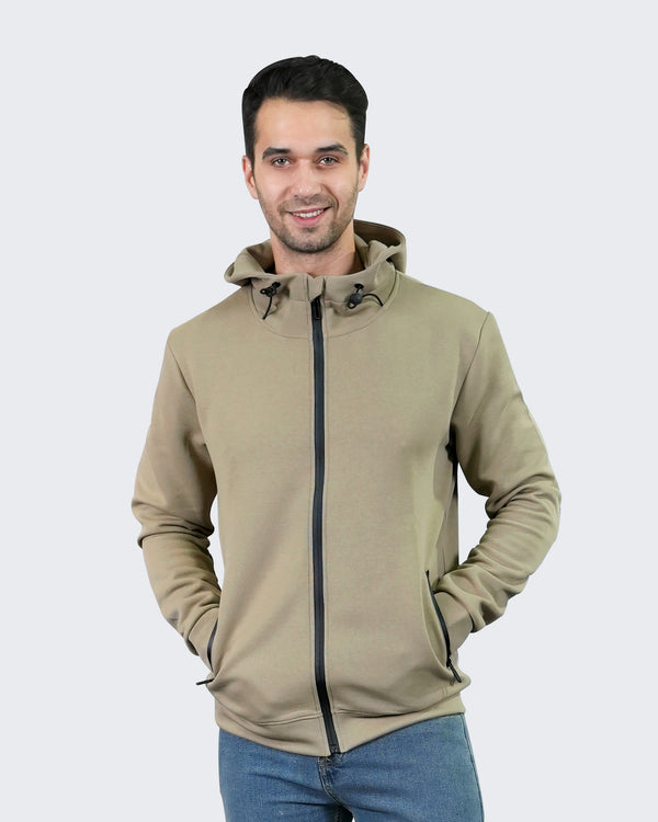 Zipper Hooded Sweatshirt：for wholesale