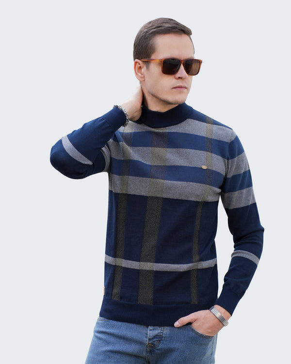 Striped Patchwork Pullover Sweater：for wholesale